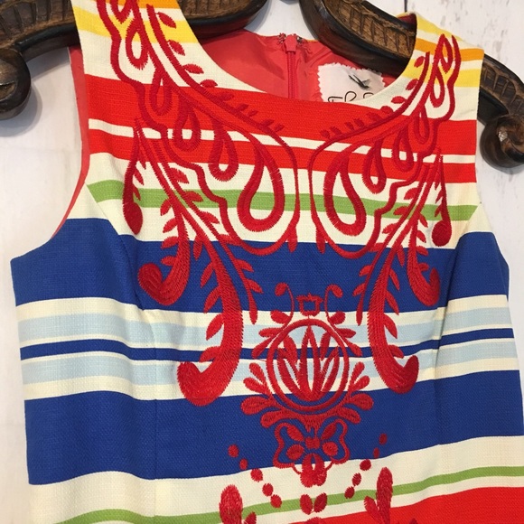 Anthropologie Tabitha Banded Totem Dress - Picture 4 of 5